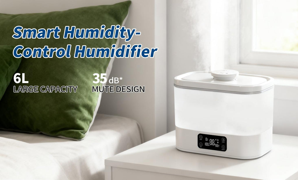 CloudMist Smart Humidifier - dimensions 11.5x6.9x8.7 inch
