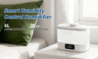 CloudMist Smart Humidifier - dimensions 11.5x6.9x8.7 inch