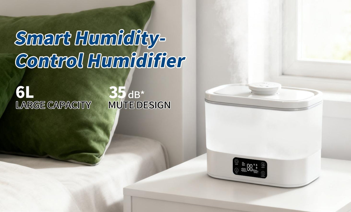 CloudMist Smart Humidifier - dimensions 11.5x6.9x8.7 inch